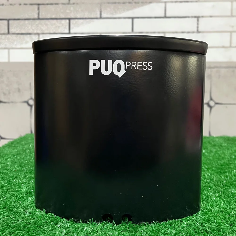 Used Nuova Simonelli PuqPress M2 Gen 5 Automatic Tamper for Mythos & Mythos II Grinders - 110V, 58 mm Tamper Diameter, Black