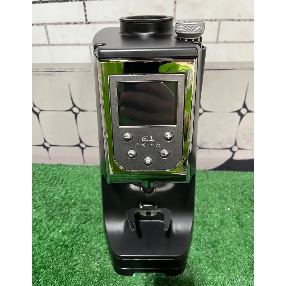 Used Nuova Simonelli Atom E1 Prima Coffee Grinder - 110V, 65 mm Burr Size, Black