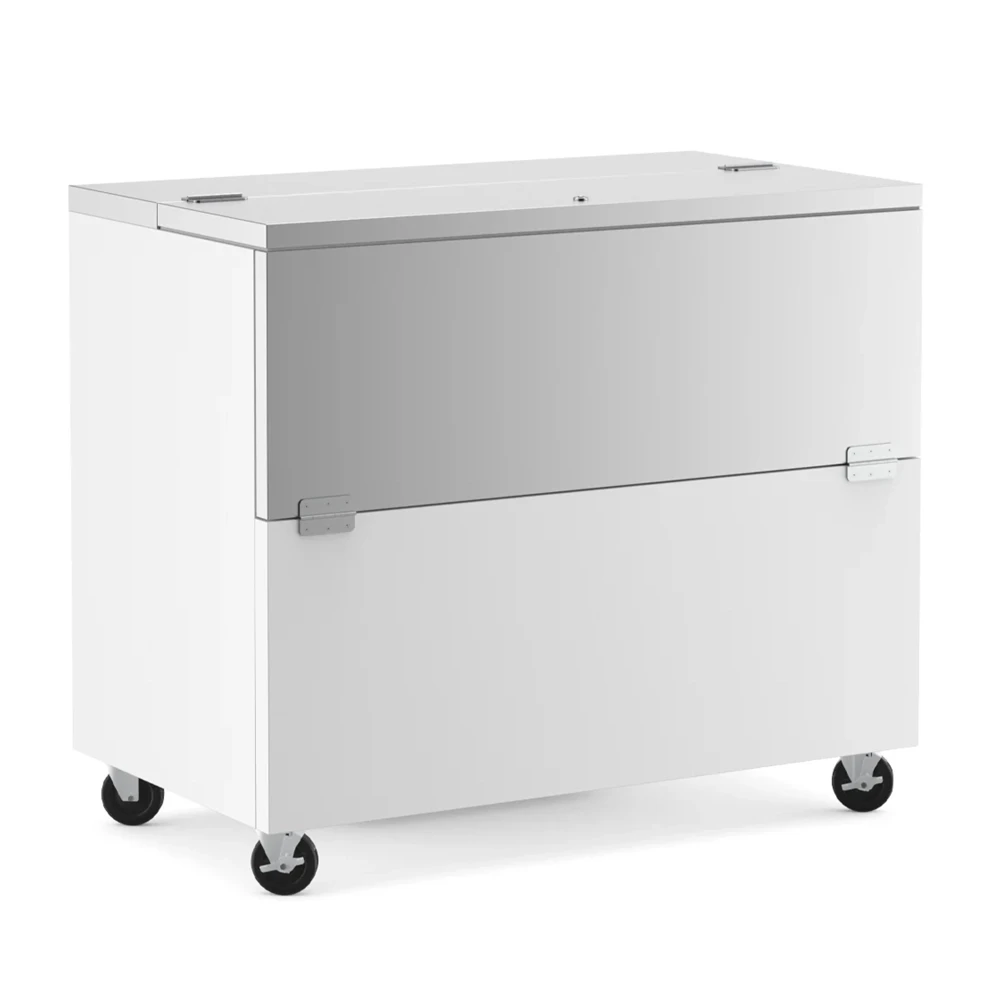 ProKitchen Series 49" Milk Cooler Refrigerator, Cold Wall, 1 Sided, 18.5 cu. ft, White
