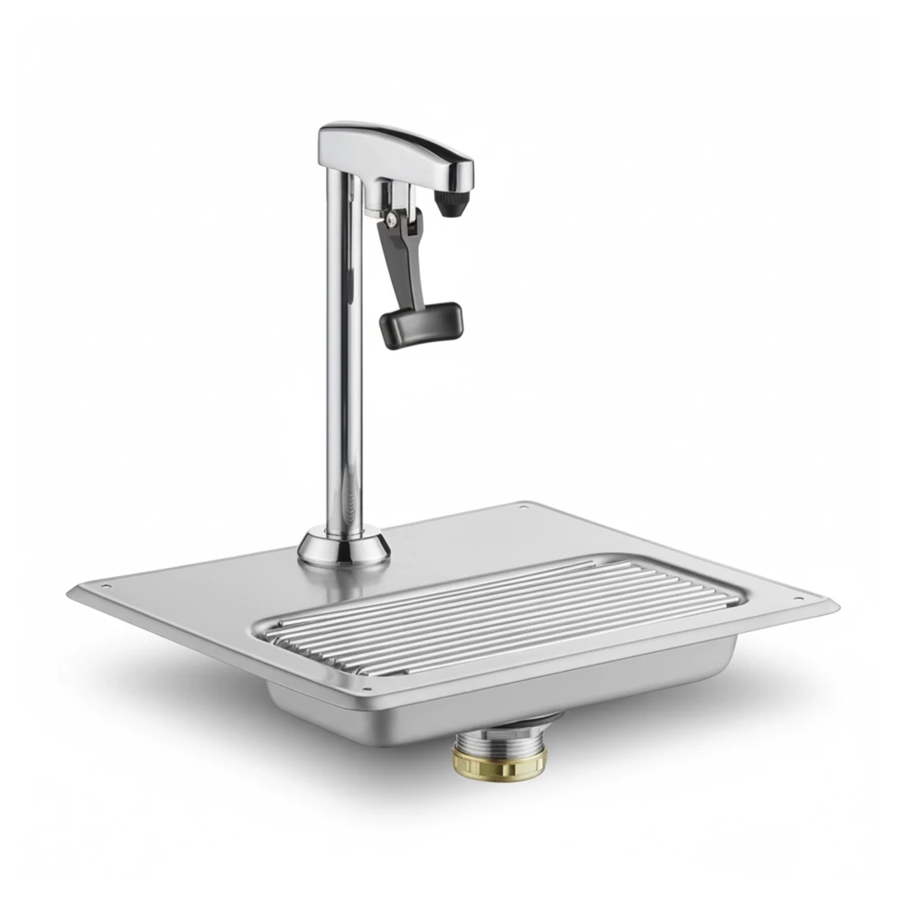 ChefPro Series 8" Glass Filler Station, 18 Gauge, Stainless Steel