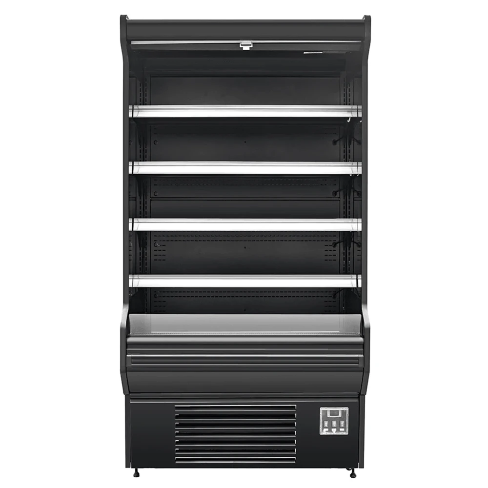 ProKitchen Series 51" Open Air Merchandiser, Black, 115V, 1 Year Warranty
