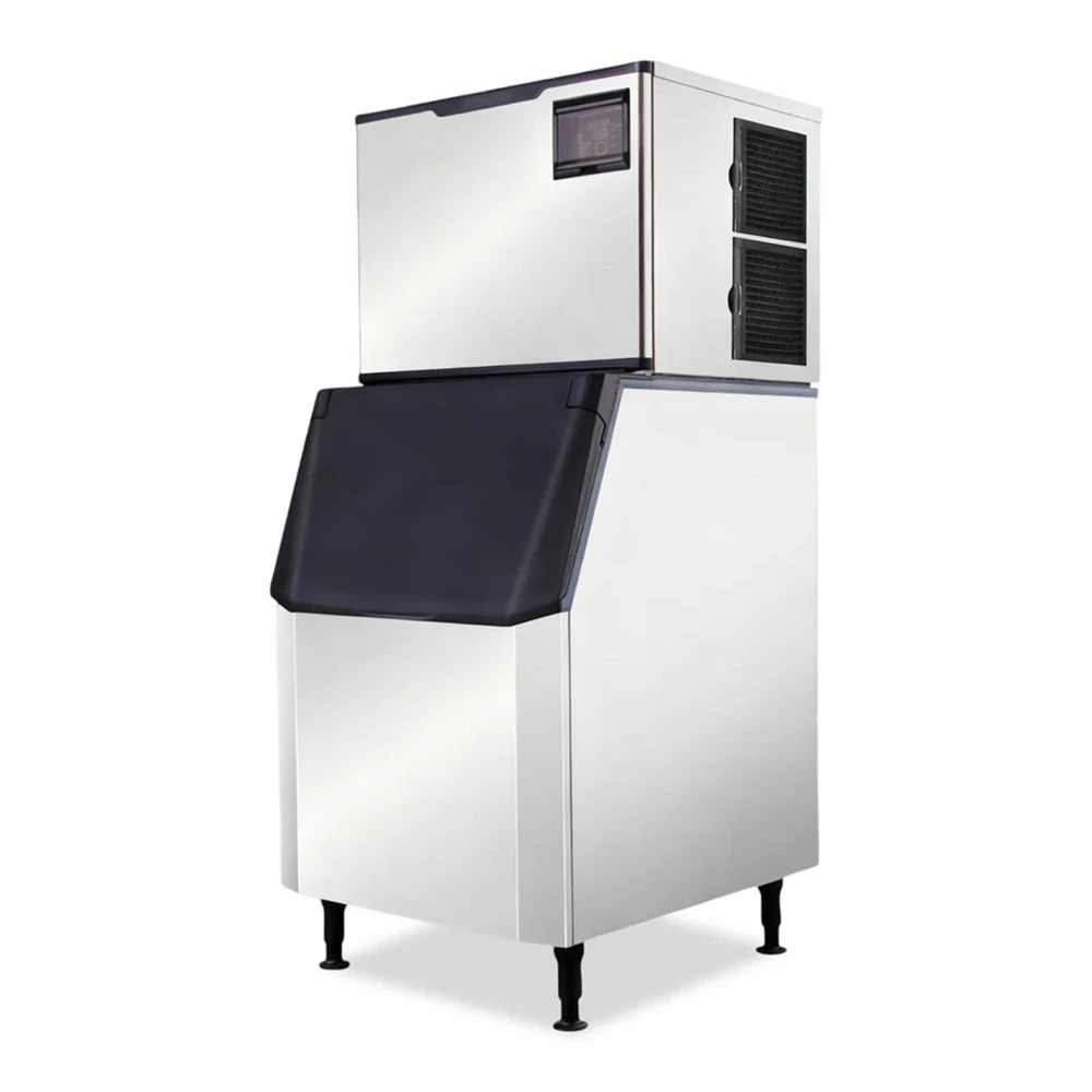 Platinum Frost Series Commercial Air Cooled Ice Machine with Bin, 440 lbs Bin, Capacity 700 lbs