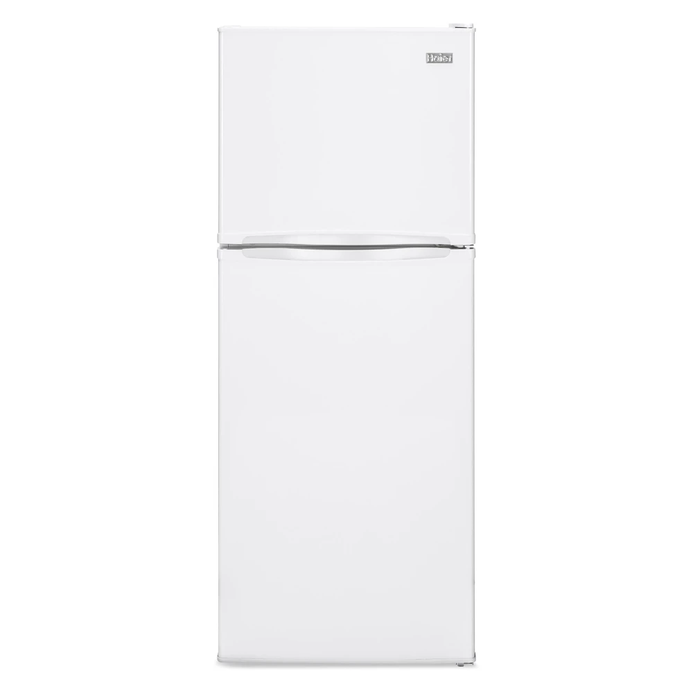 Haier HA10TG21SW 24" Top Freezer Refrigerator, 9.8 Cu. Ft., White
