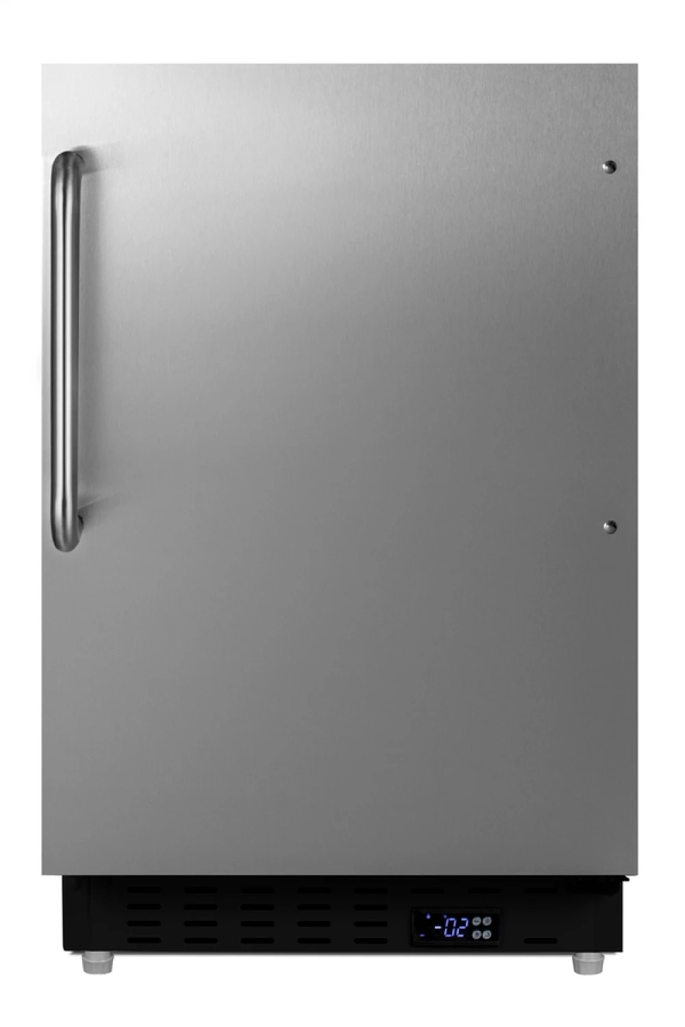 Summit ALFZ37BSSTB 19 7/8" Undercounter Freezer, 1 Solid Door, Stainless Steel, 115v