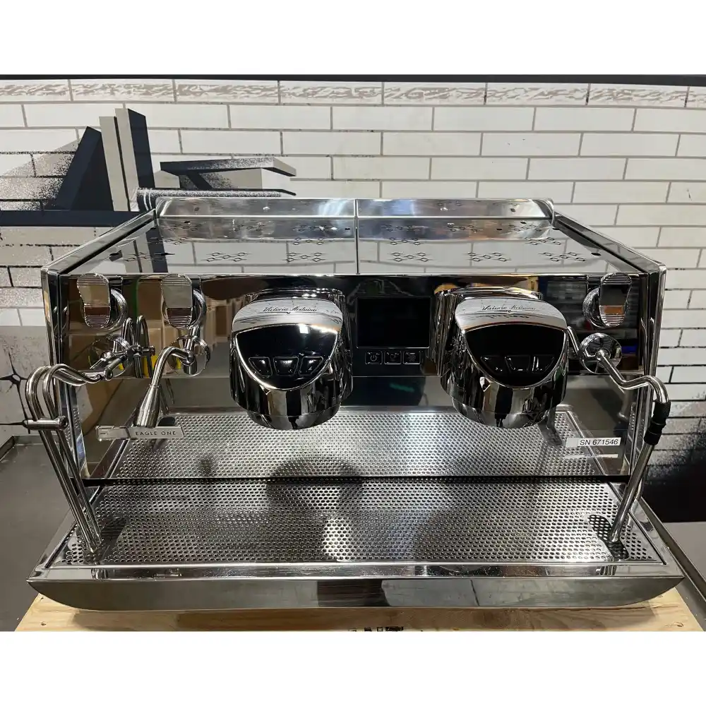 Used Nuova Simonelli Eagle One 2GR  Commercial Espresso Machine - 220V, Chrome