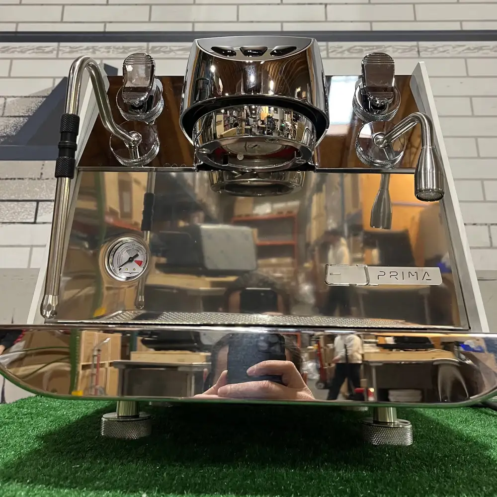 Used Nuova Simonelli E1 Prima EXP 1GR Commercial Espresso Machine - 110V, White