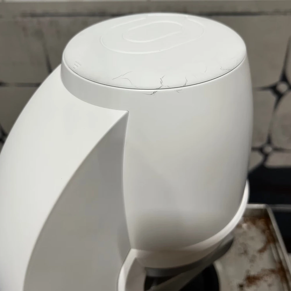 Used Nuova Simonelli PuqPess Q6 Gen 6 Automatic Coffee Tamper - 110V, 58 mm Tamper Diameter, White