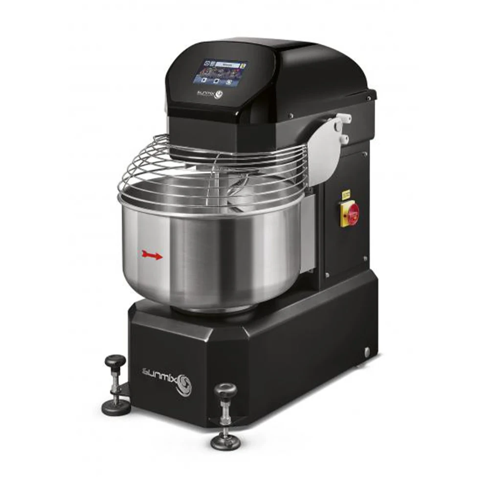 Sunmix Smart Line 70 Qt. Spiral Dough Mixer, Touch screen, Deep Black, 230V, 1 Year Warranty