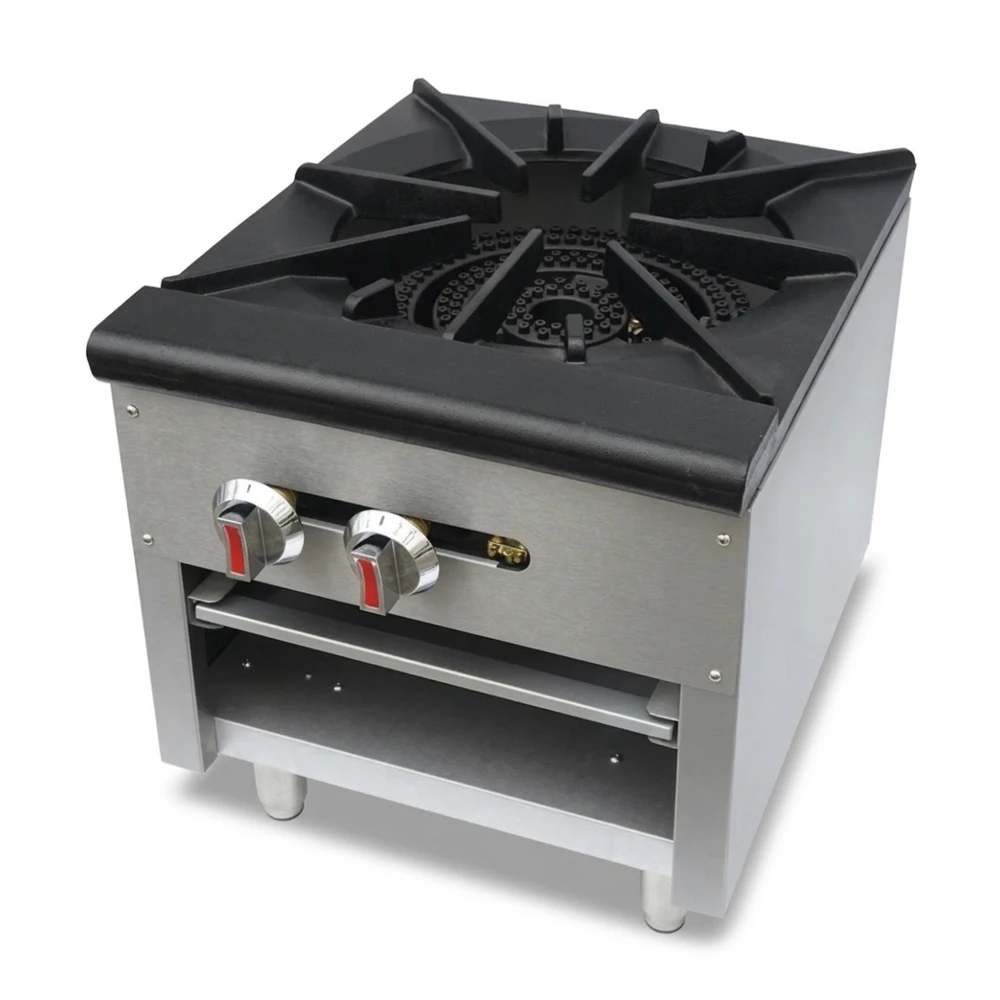 ChefPro Series 18" Gas Stock Pot Range with 2 Ring Burners