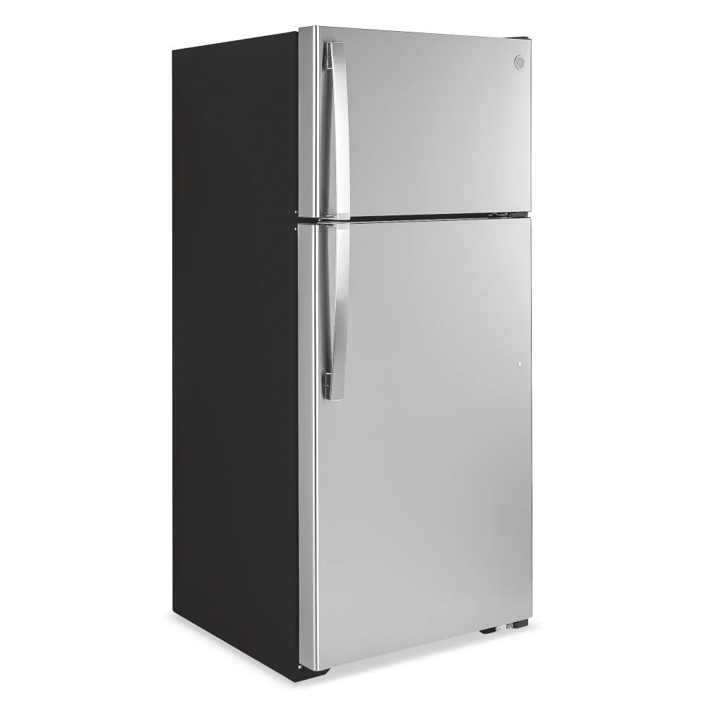 GE GIE17GSNRSS 28" Top Freezer Refrigerator, 16.6 Cu. Ft., Stainless Steel