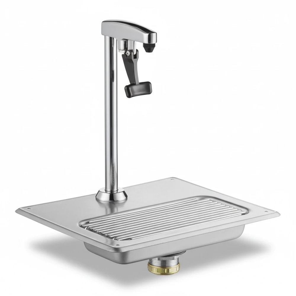 ChefPro Series 10" Glass Filler Station, 18 Gauge, Stainless Steel