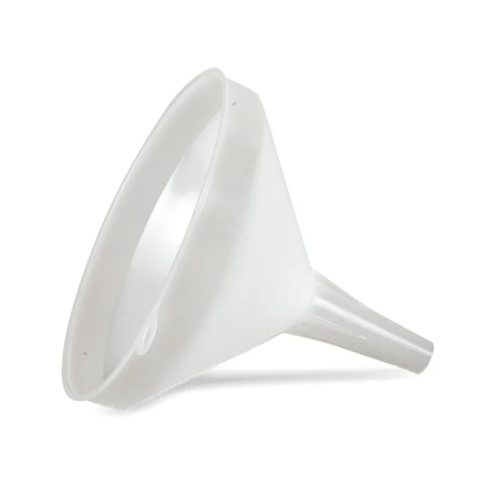 ChefCraft Series Plastic Funnel, 5" Dia, Transparent