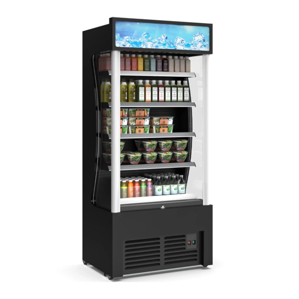 ProKitchen Series 36" Open Air Refrigerated Display Merchandiser, Black