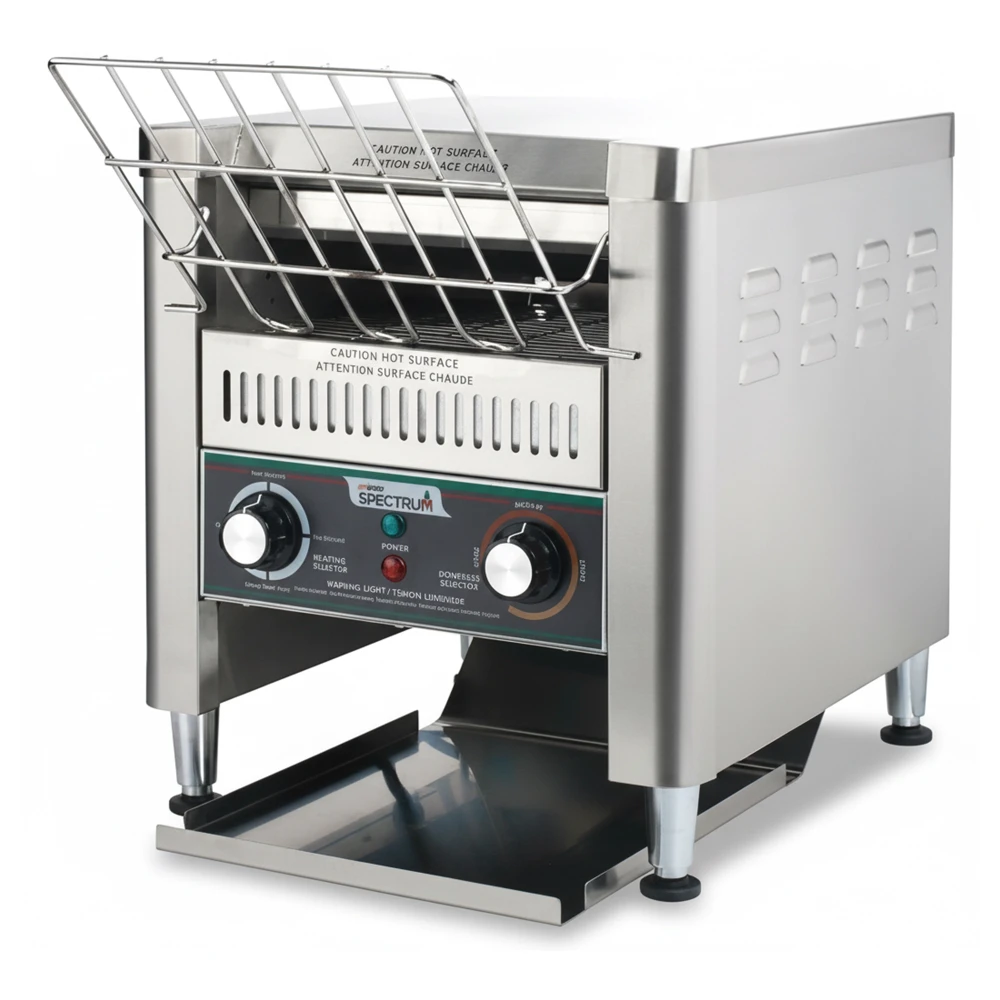 Winco ECT-300 Spectrum Electric Commercial Conveyor Toaster, 120V, 300 Slices/hour