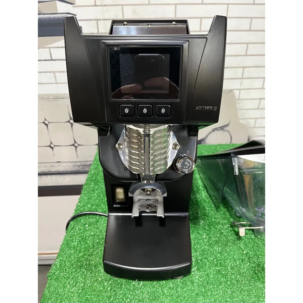 Used Nuova Simonelli Mythos II Premium Commercial Espresso Coffee Grinder - 110V, Black