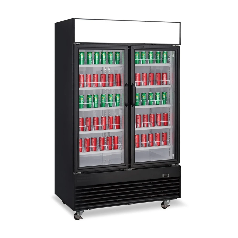 CoolEdge Series 47" Merchandiser Refrigerator, 2 Swing Glass Doors