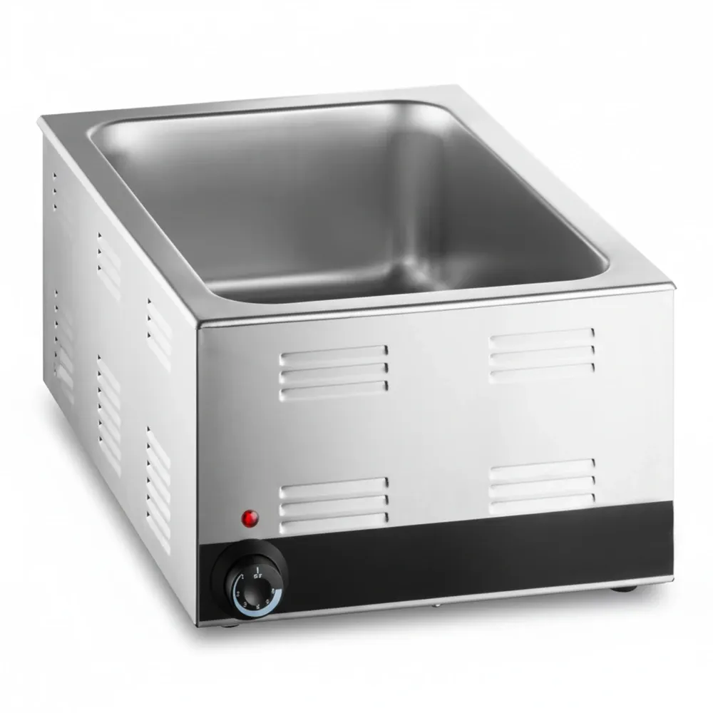 ChefPro Series 12" x 20" Full Size Electric Countertop Food Warmer - 120V, 1200W