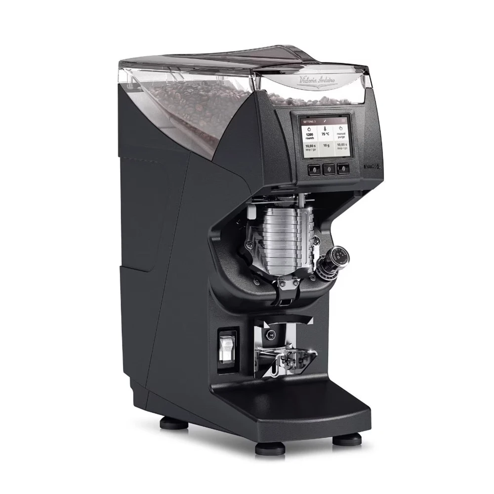 Used Nuova Simonelli Mythos II Premium Commercial Espresso Coffee Grinder - 110V, Black