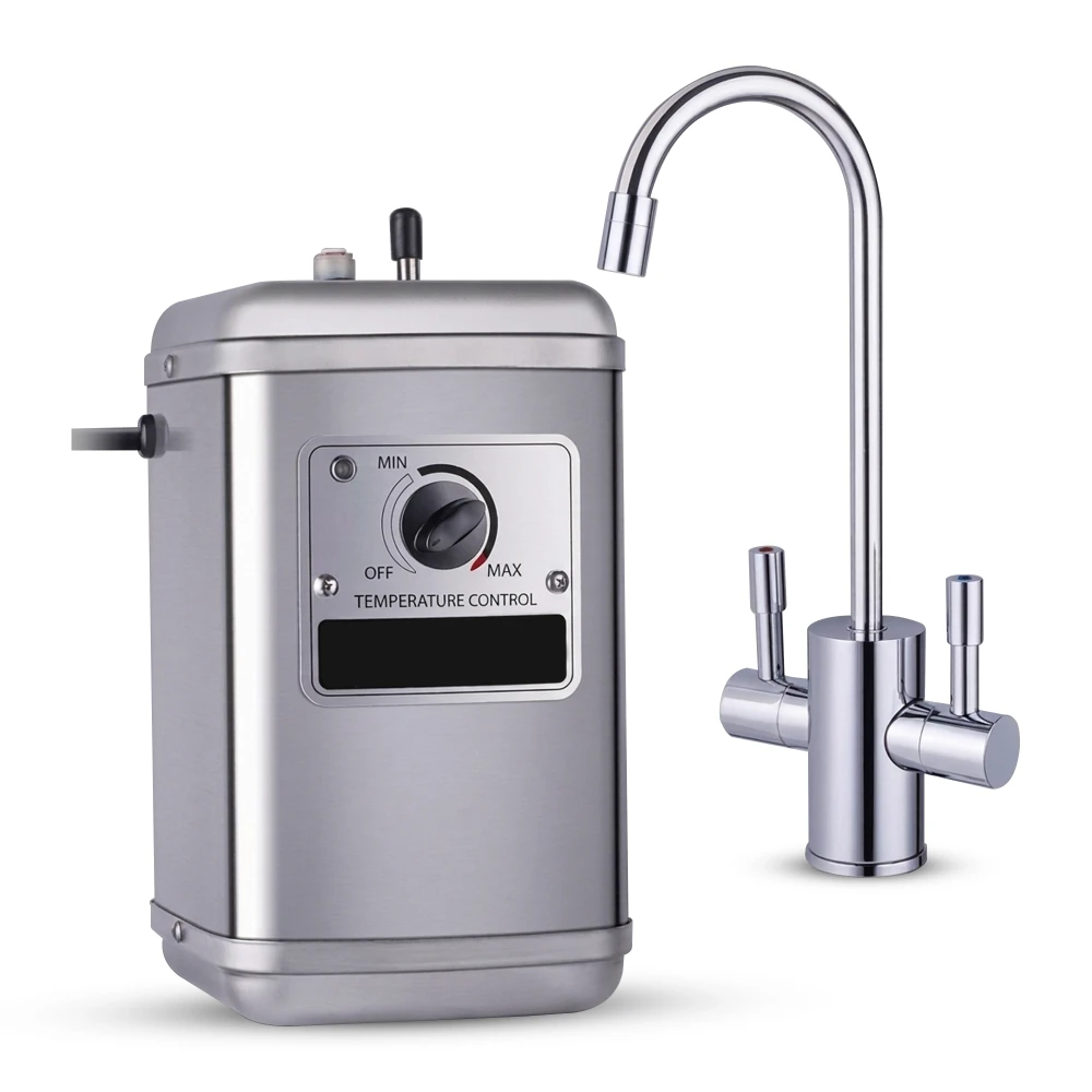 ChefPro Series 6" Hot Water Dispenser, Compact Hot & Cold, 2.5Qt