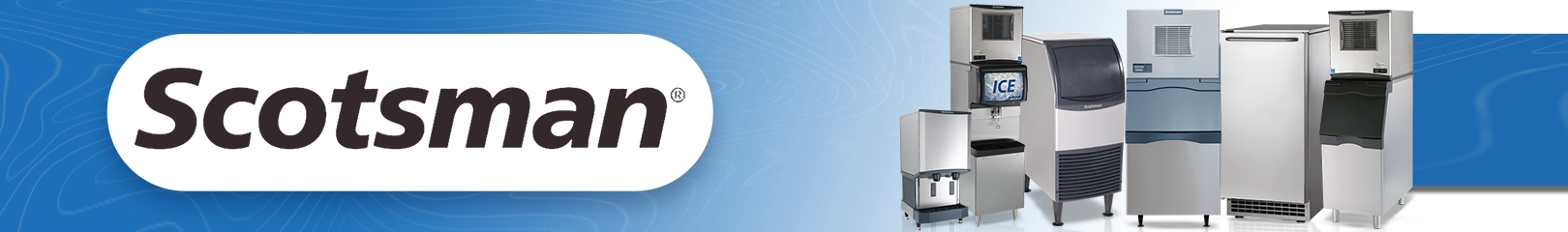 Scotsman commercial ice machines, ice makers, ice dispensers, and ice storage bins for restaurants, hotels, bars, healthcare facilities, and foodservice businesses.