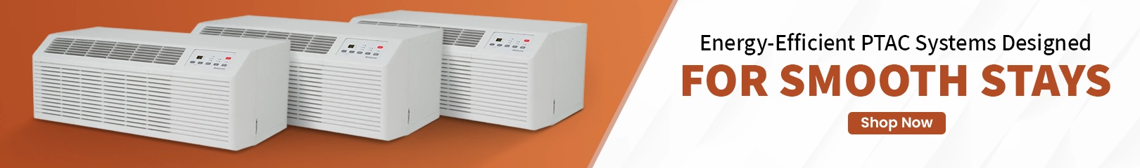 Energy-efficient PTAC systems designed for smooth hotel stays with reliable heating and cooling