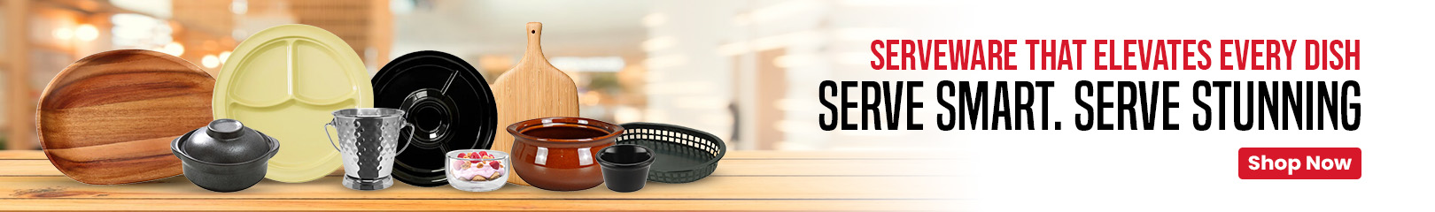 Serveware Accessories to enhance food presentation